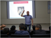 محاضرة حول مخاطر التدخين في سن مبكر في اللد